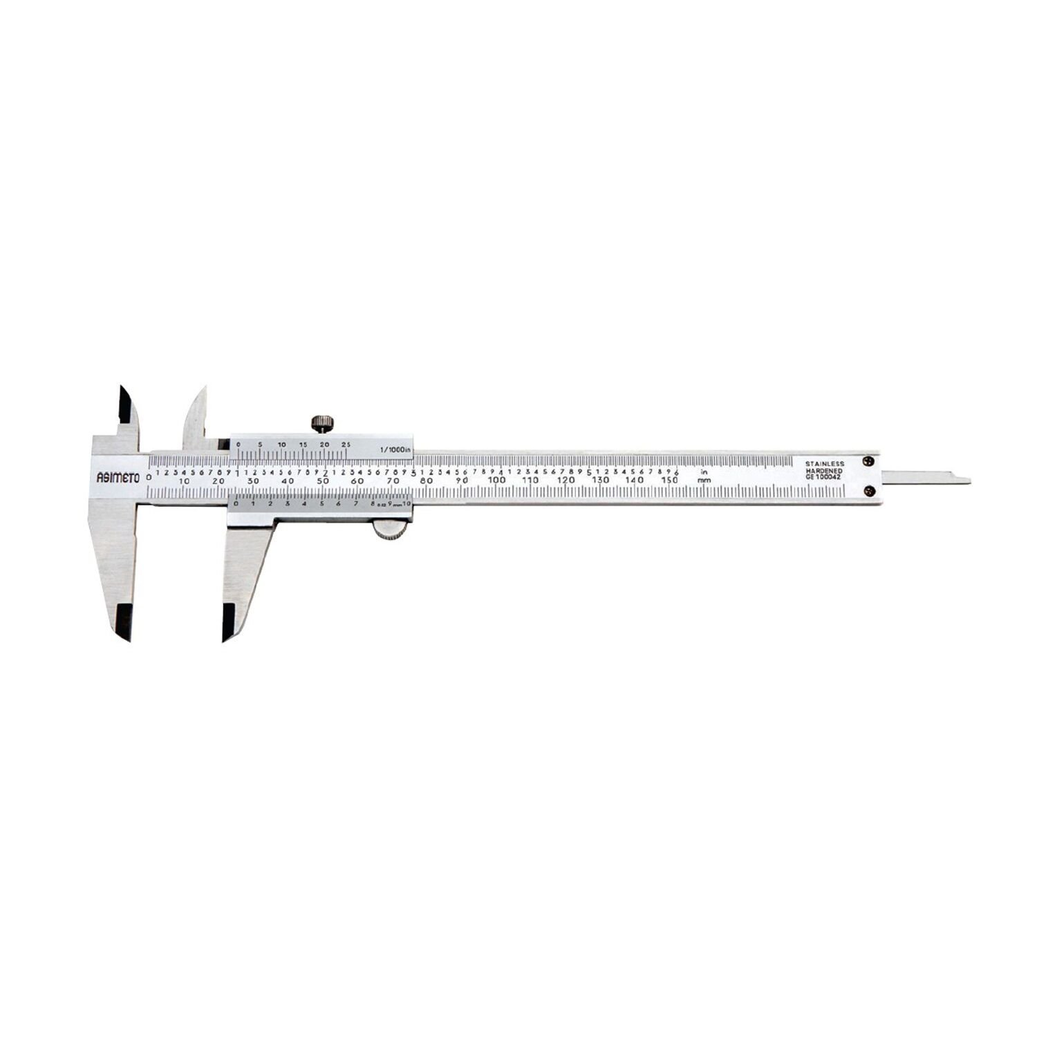 0-150mmx0.02 DÜZ TİP MEKANİK KUMPAS