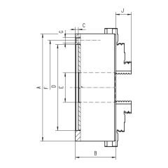 HARVEST - 4 Ayaklı Döküm Torna Aynası
