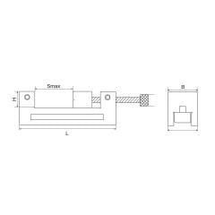 Vidalı Hassas Mengene