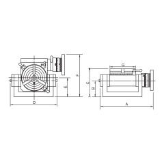 Üniversal Açılı Döner Tabla