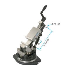 3 Açılı Freze Mengenesi