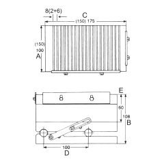 Manyetik Sinüs Tabla İki Yönlü