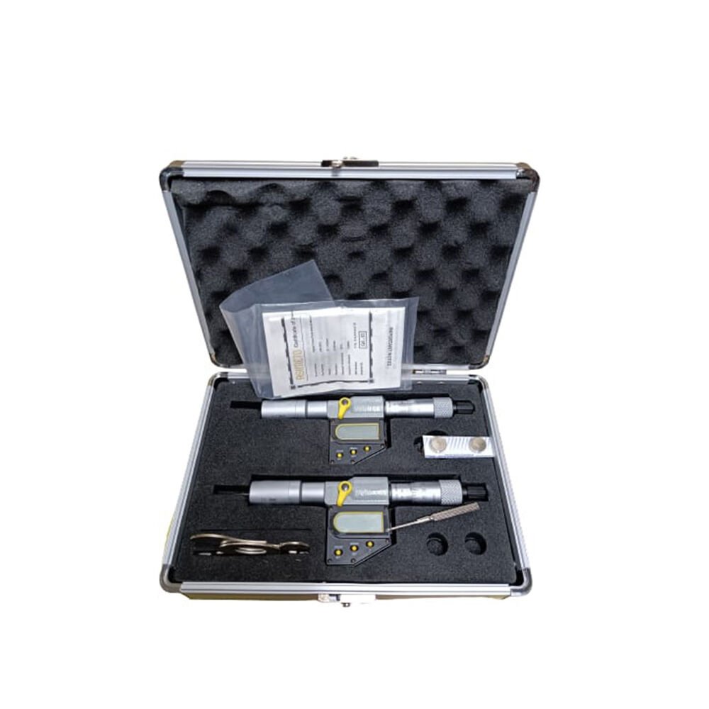 6-12mmx0.001 2/3-NOKTA TEMASLI DİJİTAL MİKROMETRE