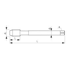 NAREX DÜZ MAKİNE KILAVUZU DIN371/B HSSE PS (1660)