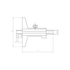 ASIMETO - TEK KANCA MEKANİK DERİNLİK KUMPASI