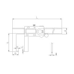 ASIMETO - DIŞ KANAL DİJİTAL KUMPAS