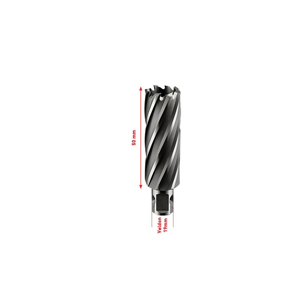 21x50mm MANYETİK MATKAP UCU HSSCo5