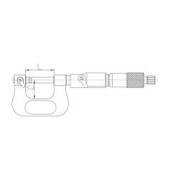 ASIMETO - VİDA MİKROMETRE