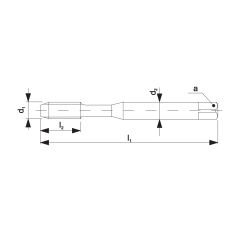 UNC NAREX DÜZ MAKİNE KILAVUZU HSSE TİN (1504)
