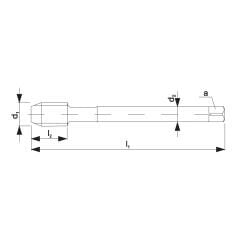 UNC NAREX DÜZ MAKİNE KILAVUZU HSSE TİN (3504)