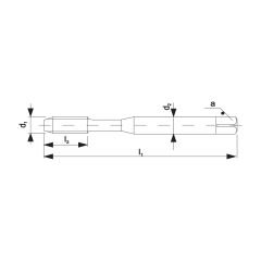 UNC NAREX HELİS MAKİNE KILAVUZU HSSE TİN (2054)
