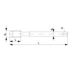 UNC NAREX HELİS MAKİNE KILAVUZU HSSE (4054)