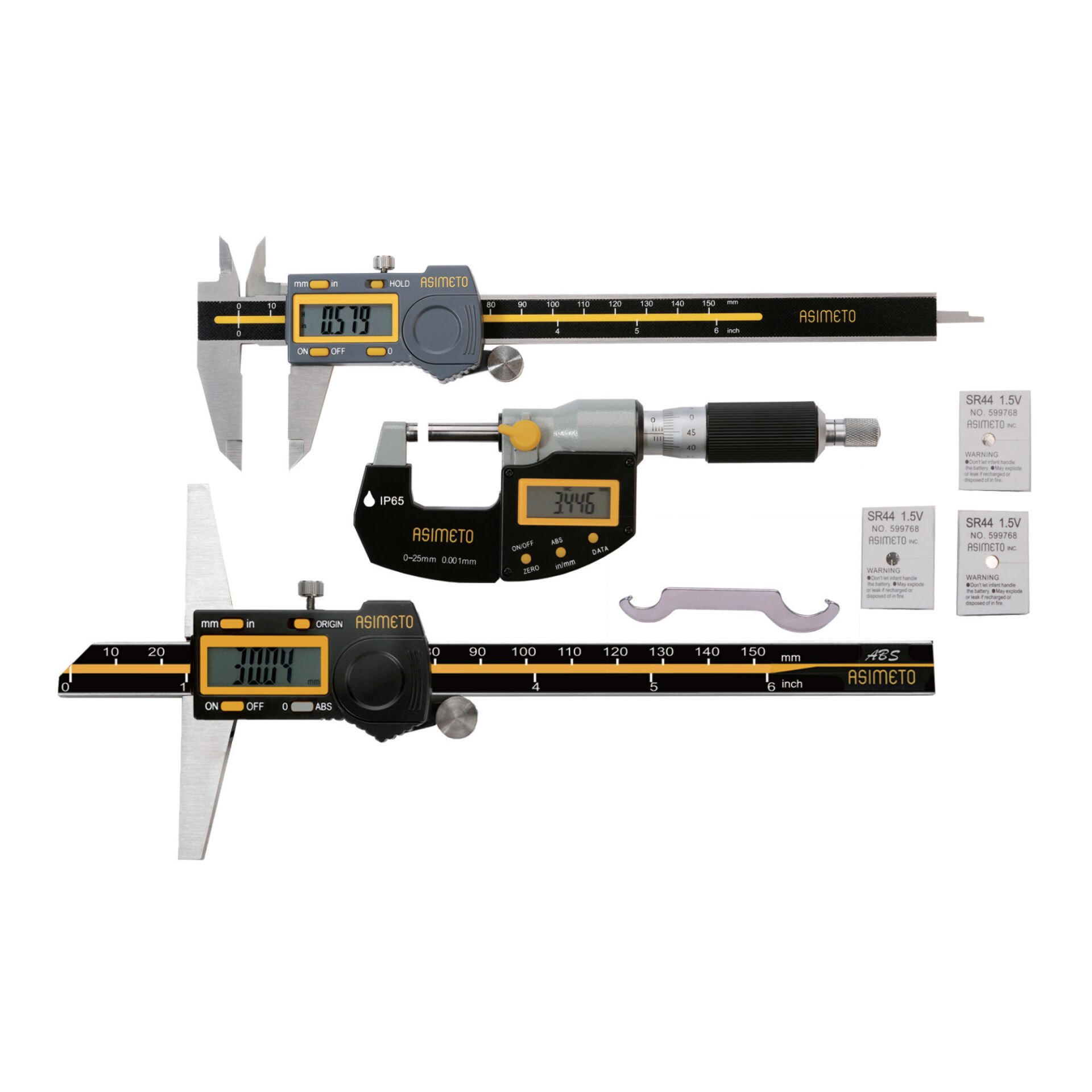 DİJİTAL KUMPAS, DERİNLİK KUMPAS, MİKROMETRE SETİ