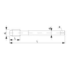 UNF NAREX HELİS MAKİNE KILAVUZU HSSE TIALN (4055)