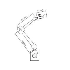 60x50x55mm UNİVERSAL MANYETİK AYAK