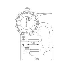 ASIMETO - SAATLİ KALINLIK KOMPARATÖRÜ