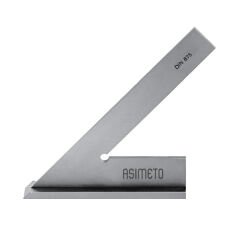 ASIMETO - EKSTRA GENİŞ TABAN ÇELİK GÖNYE 45 DERECE