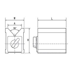 ASIMETO - MANYETİK V-YATAK