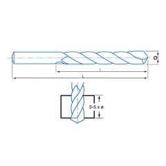 IZAR DIN338 MATKAP UCU HSS (1013)