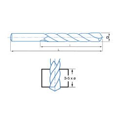IZAR DIN338 MATKAP UCU HSSCo5 (1016)