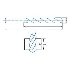 IZAR DIN338 MATKAP UCU HSS PİRİNC (1012)