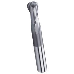 14mm 2 AĞIZ UZUN KÜRE PARMAK FREZE HSS