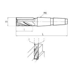 8 AĞIZ KISA PARMAK FREZE